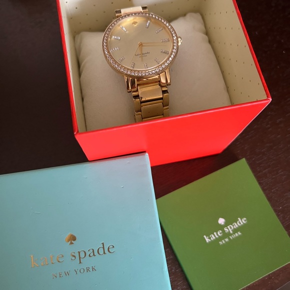 KATE SPADE GOLD ROUND WATCH - Picture 8 of 10